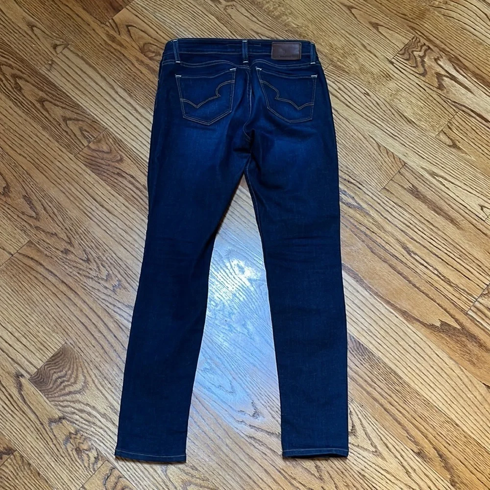 Big Star 1974 Women’s Blue Alex Mid Rise Skinny Jeans Size 28